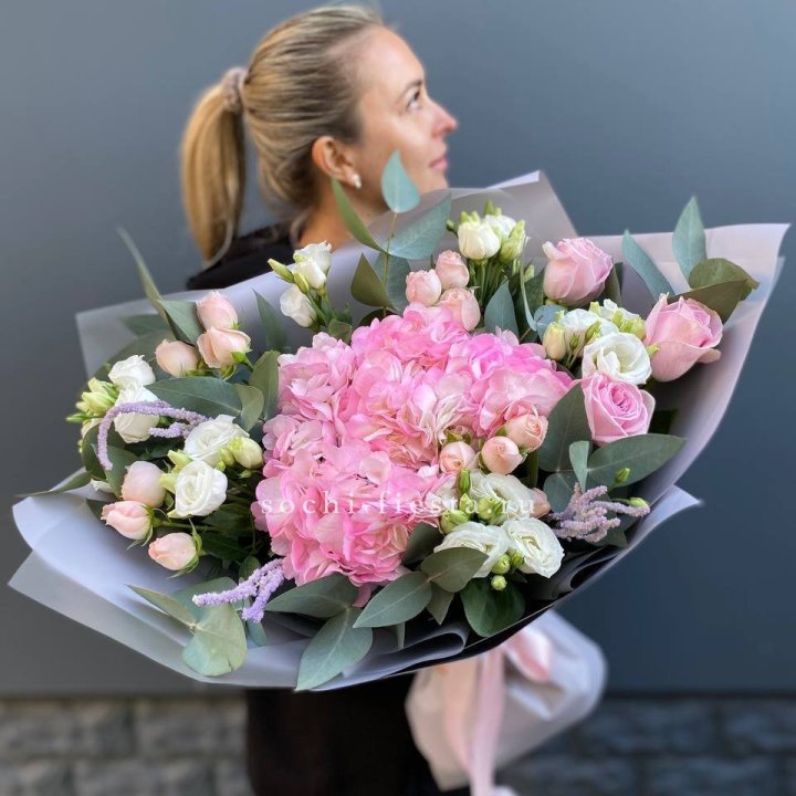 Дизайнерский букет "Кристал" в Щёлкове