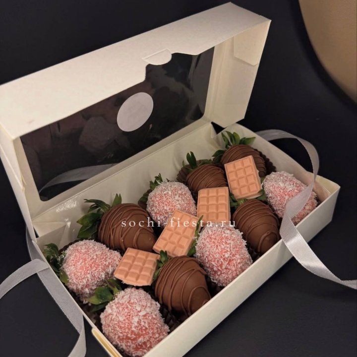 Клубника в шоколаде 10 ягод №2 в Щёлкове