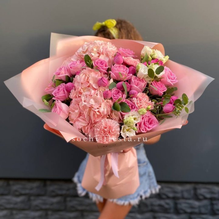 Авторский букет "Восторг" в Щёлкове