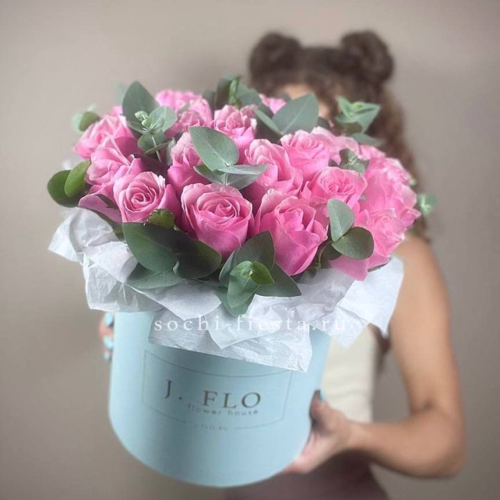 Бокс 27 роз в Щёлкове