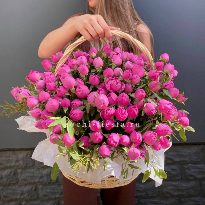 51 мисти баблс в корзине с доставкой в Щёлкове