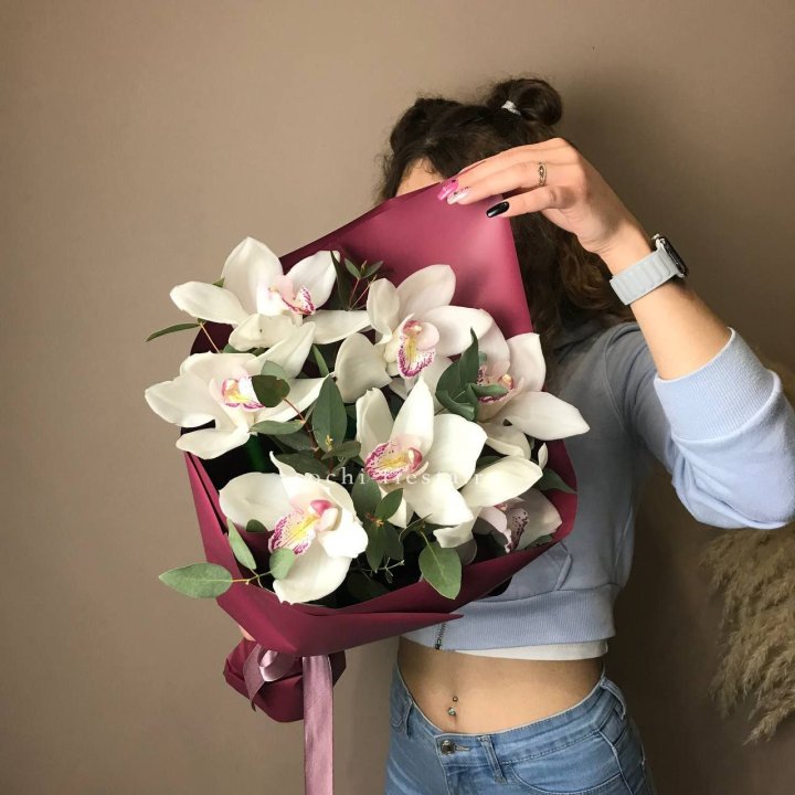 Букет орхидей №1 в Щёлкове