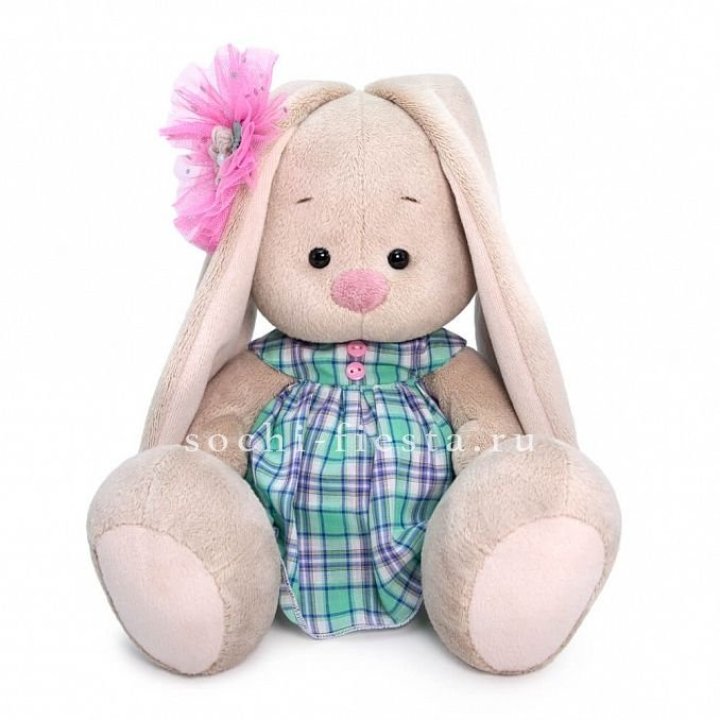 Зайка Ми в клетчатом платье в Щёлкове