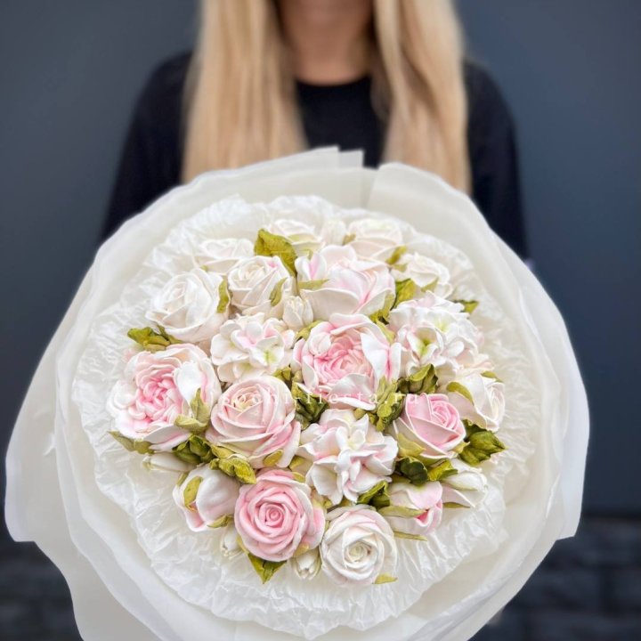 Сладкий букет из ЗЕФИРА нежный в Щёлкове